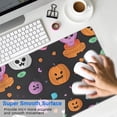 thumbnail image 4 of Long Mouse Pads for Desk,Colorful Halloween Icons Pattern Desk Mats on Top Of Desks, Desk Mouse Pad Extra Large with 3mm Non-Slip Base and Stitched Edge for Gaming,Office,Work,Home 31.5"x11.8", 4 of 6