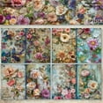 thumbnail image 3 of SunWMart Scrapbook Paper 16 Sheets, A5 Size Single Sided Scrapbooking Paper Collage for Vintage Crafts Junk Journal Supplies, 3 of 4
