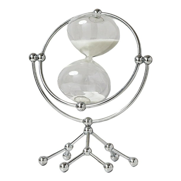 Reloj de arena de 30 minutos, temporizador de arena, muebles, estatua, estilo vintage, moda, hogar. Argén