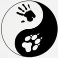 thumbnail image 3 of CafePress - Wolf Therian Ying Yang Toddler T Shirt - Cute Toddler T-Shirt, 100% Cotton, 3 of 4