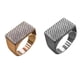 thumbnail image 4 of Anillo masculino Diseño especial Anillos para hombres Pequeña ligereza Fácil almacenamiento Dedo Joyería Decoración Accesorios Navidad Ropa, zapatos y accesorios Miscelánea Plata talla 7 Sonducket AP014665-02, 4 of 6