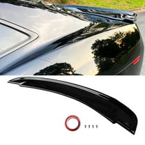 NINTE Rear Spoiler for 2010-2013 Chevrolet Camaro Trunk Spoiler Rear Wing ZL1 Style ABS Gloss Black