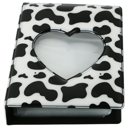 Qnmwood Couples Gifts Mini Photo Album & Card Holder for Pictures & Trading Cards