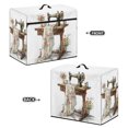 thumbnail image 3 of HELLHERO Sewing Machine Protector Cover 17.7x8.6x12.5 Inch Pockets for Extra Accessories Portable Lightweight, Vintage Sewing Cover, 3 of 8
