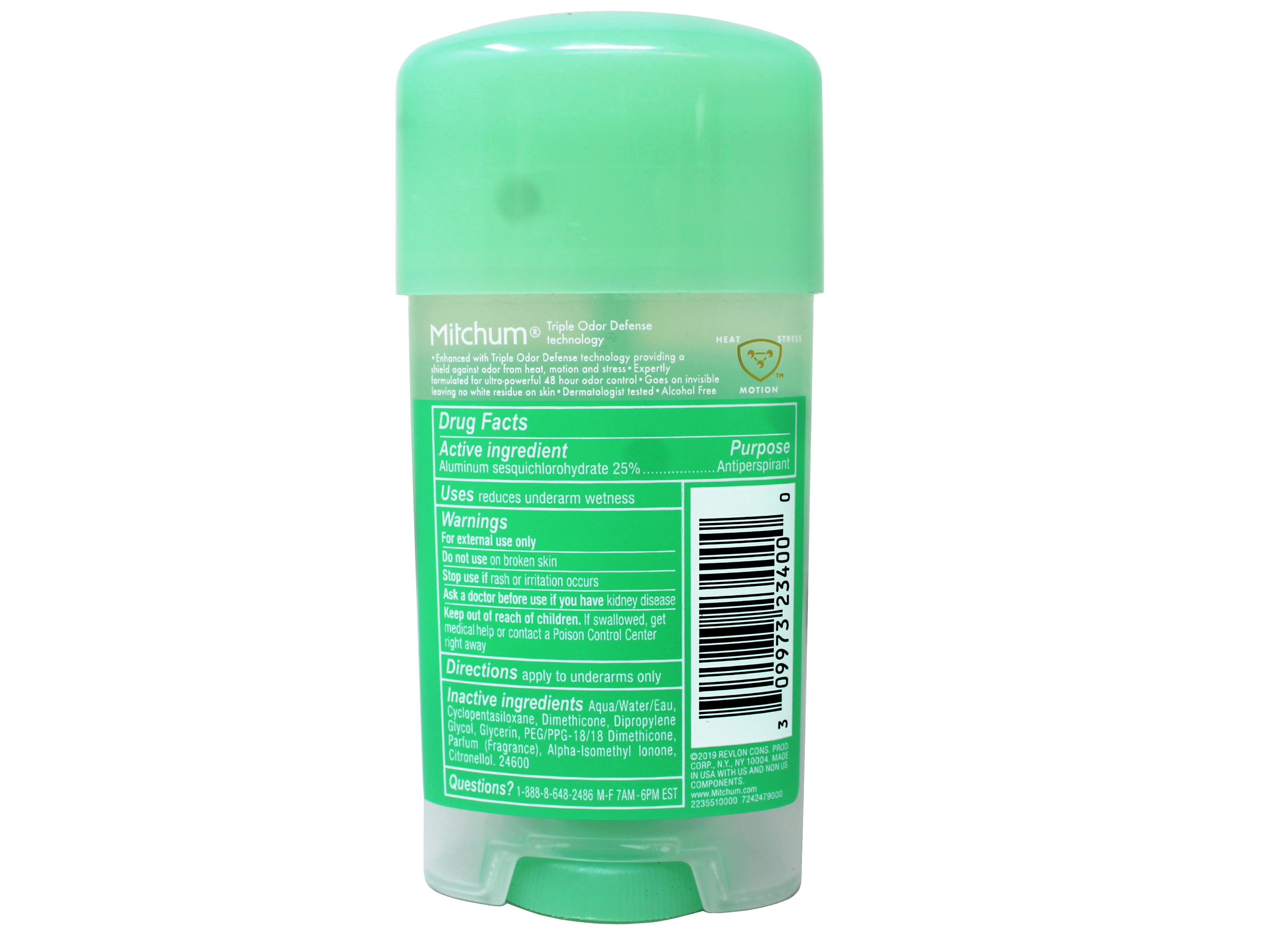 5 Pack - Mitchum Anti-Perspirant & Deodorant for Women Power Gel, Shower Fresh - 2.25 oz
