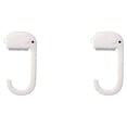 thumbnail image 3 of Monstrate Bolsa de gancho portátil Ganchos para colgar ropa Soporte de suspensión de servicio pesado Blanco Blanco 2Conjunto, 3 of 6
