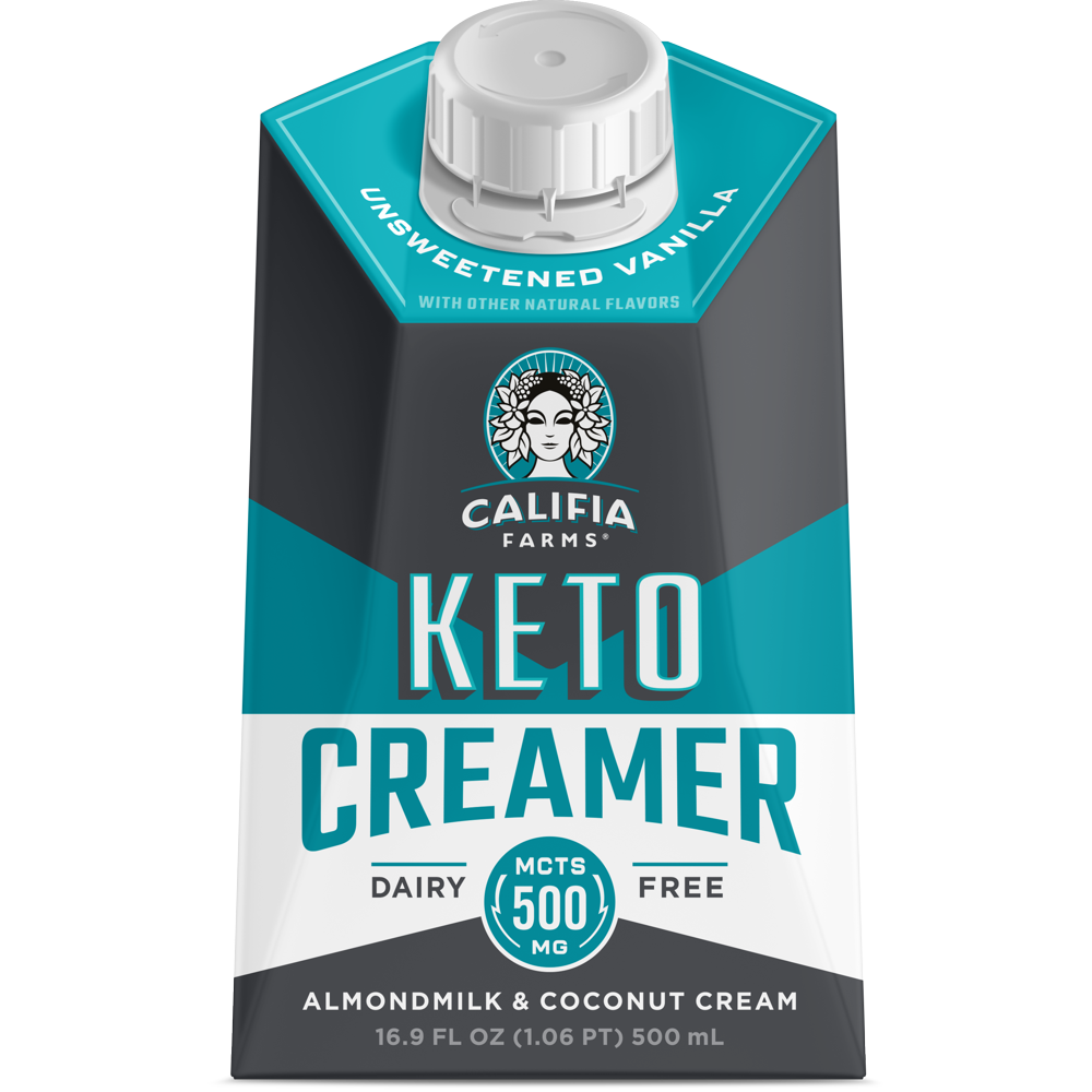 Califia Farms Keto Creamer Unsweetened Vanilla 16.9oz