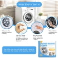 thumbnail image 4 of 24 count Washing Machine Cleaner Tablets, Formulated for Pet Owners,  Remover, Deodorizer, Work with Top & Front Load, HE, Deep Cleaning Descaler, Removes  and Odors, Septic Safe, 4 of 7