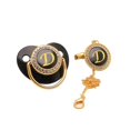 thumbnail image 4 of Baby Pacifier 26 Letter Name Initial Clip Silicone Infant Nipple Bling Newborn Pacifier, 4 of 9
