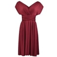 thumbnail image 4 of Women's Multi Strap Backless Dress Casual Sleeveless with Tie Detail Flirty Party Clubwear Summer, 4 of 5