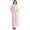 Pink, variant on HJYCHN Women's Robe Cozy Long Bathrobe Elegant Nightgown Comfortable Loungewear for Relaxation at Home A L
