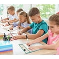 thumbnail image 3 of Scribbledo Boho Dry Erase Pockets 6 Pack  Reusable Sleeves Sheet Protectors, 3 of 6