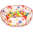 thumbnail image 1 of 120cm Kids Ball Pit Play Tent with Storage Bag (Balls Not Included), 1 of 4