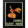 thumbnail image 2 of Vintage Apple Collection 12x14 Black Modern Framed Museum Art Print Titled - cognac_albert_robin, 2 of 5