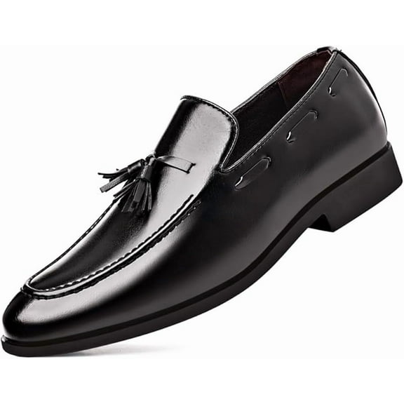 Men's Loafers Dress Shoes Loafers Formal Tassels Business Casual Tuxedo Shoes
