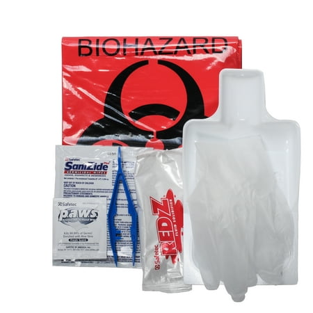 - Bodily Fluid Spill Clean up Kit Deluxe With Approved Biohazard Bag by MFASCO