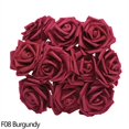 thumbnail image 1 of Rosa Artificial de espuma con varilla para decoración del hogar, 10/20/25/30 piezas, 8cm, ramo de decoración de boda de Arte de flores falsas para interior, 1 of 4