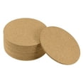 thumbnail image 7 of Uxcell 4.7 Inch Dia Round Wooden Cork Coasters Absorbent Drink Mats 12 Pack, 7 of 7
