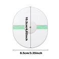 thumbnail image 3 of Oval 1 Pcs Libre Sensor Covers Transparent Patch Clear, 3 of 8