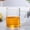 Clear CL, variant on WIZUTIZ Borosilicate Glass Mug with Blue Handle Heat Resistant Coffee Cup Clear Drinking Mug for Tea Milk Juice Water Daily Glassware for Home and Office