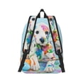 thumbnail image 3 of Balery A Funny Little Dalmatian Puppy Vintage Canvas Backpack for Men and Women - Large Capacity, Durable Travel Laptop Bag for School, Work, Hiking, and Outdoor Activities, 3 of 7