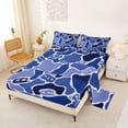 Castle Fairy Camo Camper Pattern Full Size Sheets 4-Piece for Boys ...