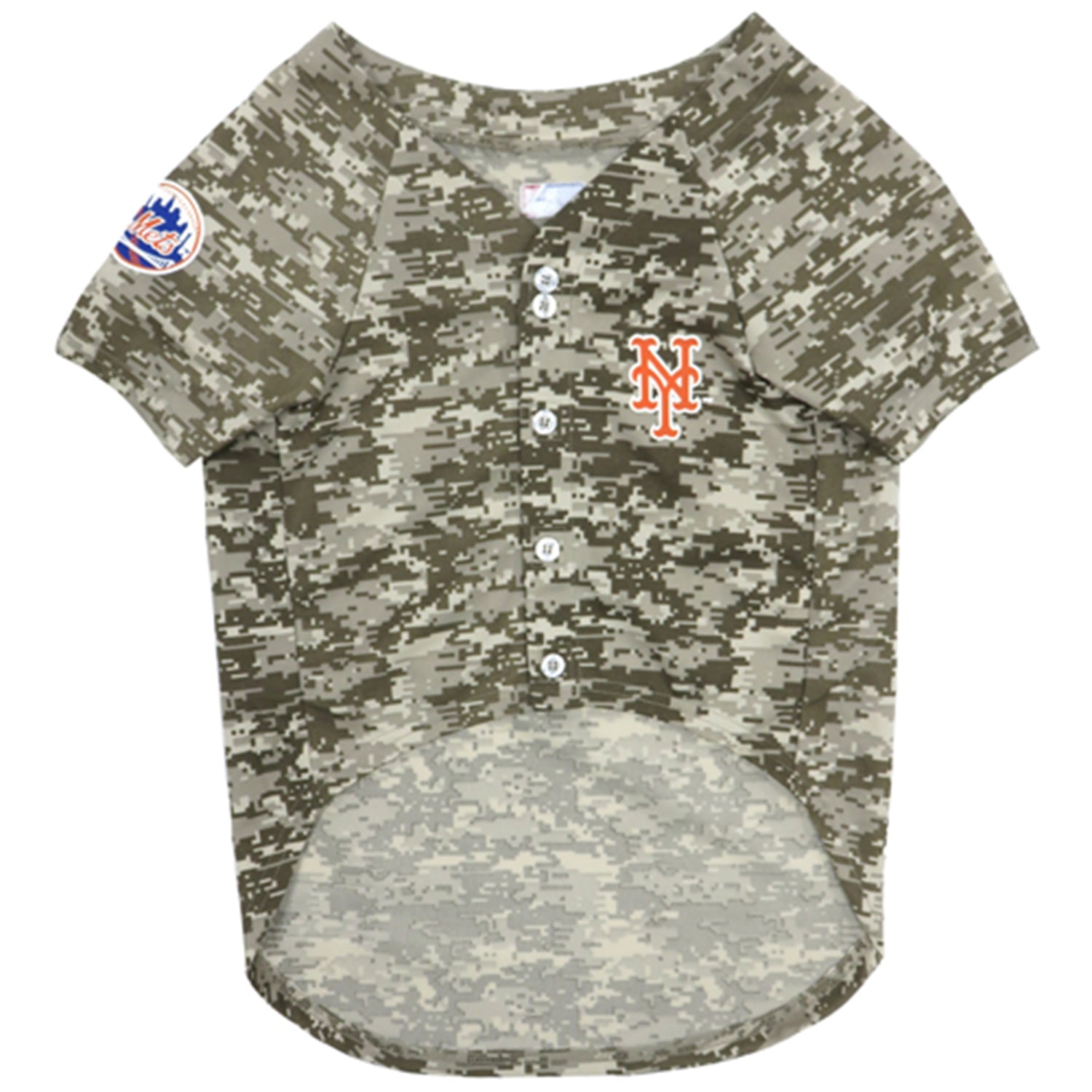Pets First MLB New York Mets Camouflage Jersey For Dogs, Pet Shirt For  Hunting, Hosting a Party, or Showing off your Sports Team, Extra Small 