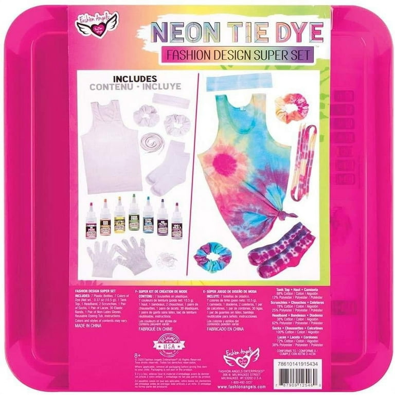  Fashion Angels Airbrush Fashion Design Set - Includes Airbrush  Tool, Fill Containers, Tie Dye Powder Bags and Stencils - Accessorize  T-Shirts, Hoodies & More - Makes 20+ Projects : Beauty & Personal Care