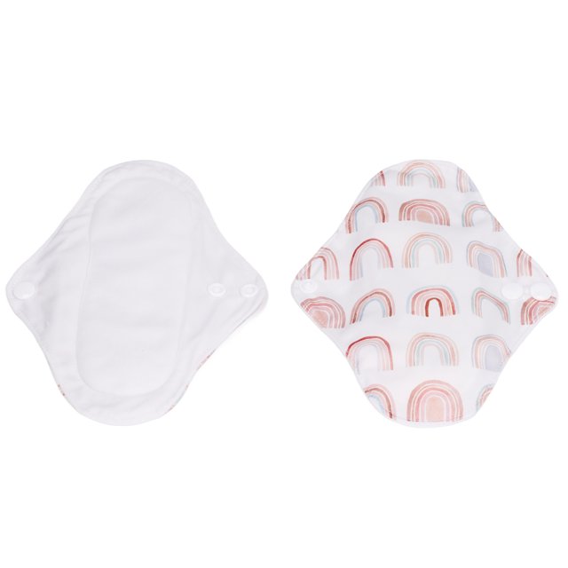 Almohadilla Sanitaria Reutilizable, Almohadilla Menstrual Lavable Respetuosa Con El Medio Ambiente, 5 Piezas, Buena Absorción De Agua, Cómoda Y Transpirable Para Correr
