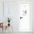 thumbnail image 6 of SLYNSHome Easter Wreaths for Front Door Spring Decor Easter Bunny Eggs Wood Sign Easter Welcome Sign Cute Rabbit Chick Hanging Ornaments for Yard Porch Wall, 6 of 7