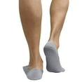 thumbnail image 4 of Couver Unisex Super Low Cut 5 Finger No Show Toe socks, Light Gray, Small, 4 of 8