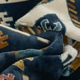 thumbnail image 6 of Well Woven Tulsa Ravia Southwestern Tribal Aztec Bohemian Blue 2'3" x 7'3" Runner Area Rug, 6 of 7