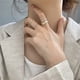 thumbnail image 1 of Anillos para mujer, regalos para mujer, 7 piezas, estilo moderno, conjunto de anillos personalizados con diseño de hip hop, anillo popular., 1 of 3