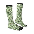 thumbnail image 3 of Fotbe Cute Frog print Women's Men's Novelty Crew Socks Cotton Socks Knee High Socks for Walking,Running,Nurses,Pregnancy, 3 of 9