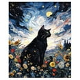 thumbnail image 1 of Starry Sky Paint DIY Digital Oil Painting Landscape Oil Painting Decorations, 1 of 7