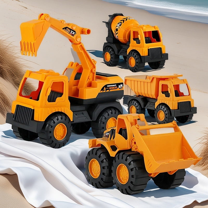 Crane model children's excavator mixing simulation digger dump truck engineering vehicle boys toy car gift