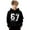 W91-Black, variant on WERYOUNG Kids 67 Hoodie Boys Graphic Hooded Sweatshirt Number Printed Long Sleeve Pullover Casual Athletic Tops Fashion Hoodies For Children 3-4 Years