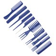 thumbnail image 1 of Juego de peines para peinar el cabello Ticfox 10 piezas, 1 of 12