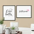thumbnail image 3 of Designs ByLITA Cute Italian Wall Decor 5 x 7" Wall Art UNFRAMED Print (2 Pack), 3 of 3