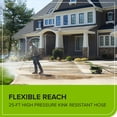 thumbnail image 4 of Greenworks 25ft High-Pressure (2300 PSI) Kink-Free Hose with M22 Adaptor for Extended Reach, 4 of 5