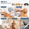 thumbnail image 2 of Aoile Pet Grooming Kit & Vacuum with 2L Dust Cup, Suction 99% Pet Hair, Low Noise for Dogs & Cats, 2 of 7