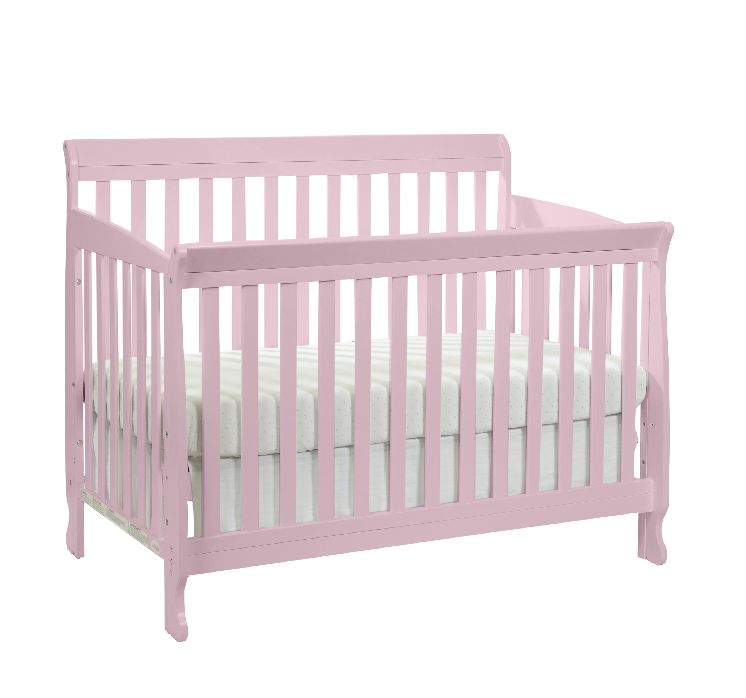 Suite Bebe Riley Crib and Toddler Guard Rail Bundle, Pink