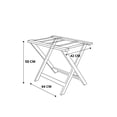 thumbnail image 3 of Tijeras de madera para maletas porta equipaje para hotel Hogare, 3 of 8