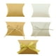 thumbnail image 4 of Kearding 50 Uds. Funda de almohada de papel caja de regalo boda para almacenamiento de dulces cajas de bolsas joyería manualidades regalo Cuerda Blanca/Blanca, 4 of 6