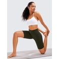 thumbnail image 3 of Shorts CRZ YOGA Butterluxe Cintura Alta 20 cm Verde Oliva Talle L, 3 of 5