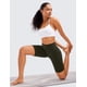 thumbnail image 3 of Shorts CRZ YOGA Butterluxe Cintura Alta 20 cm Verde Oliva Talle L, 3 of 5