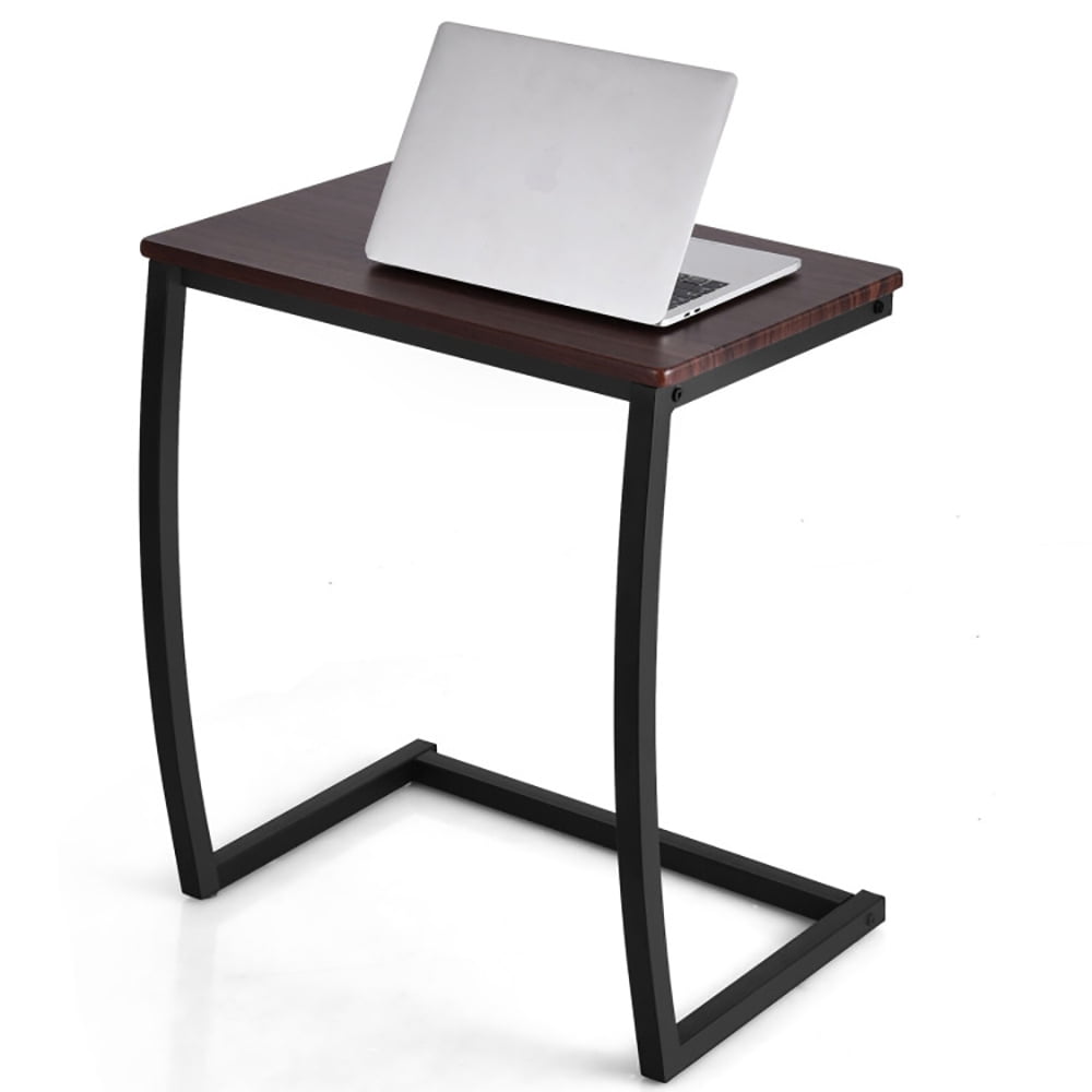 Finihen End Table, C-shaped Sofa Side End Table with Steel Frame, Sofa Side Table, Bed Side Table, for Small Space, Living Room, Bedroom, Coffee Finihen End Table, C-shaped Sofa Side End Table with Steel Frame, Sofa Side Table, Bed Side Table, for Small Space, Living Room, Bedroom, Coffee