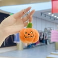 thumbnail image 5 of Beautynvta Halloween Pumpkin Plush Toy, Small Stuffed Pumpkin Doll, Soft Ornaments, Pumpkin Keychain Pendant for Purse Backpack Decoration, 3.5 Inch, 5 of 6