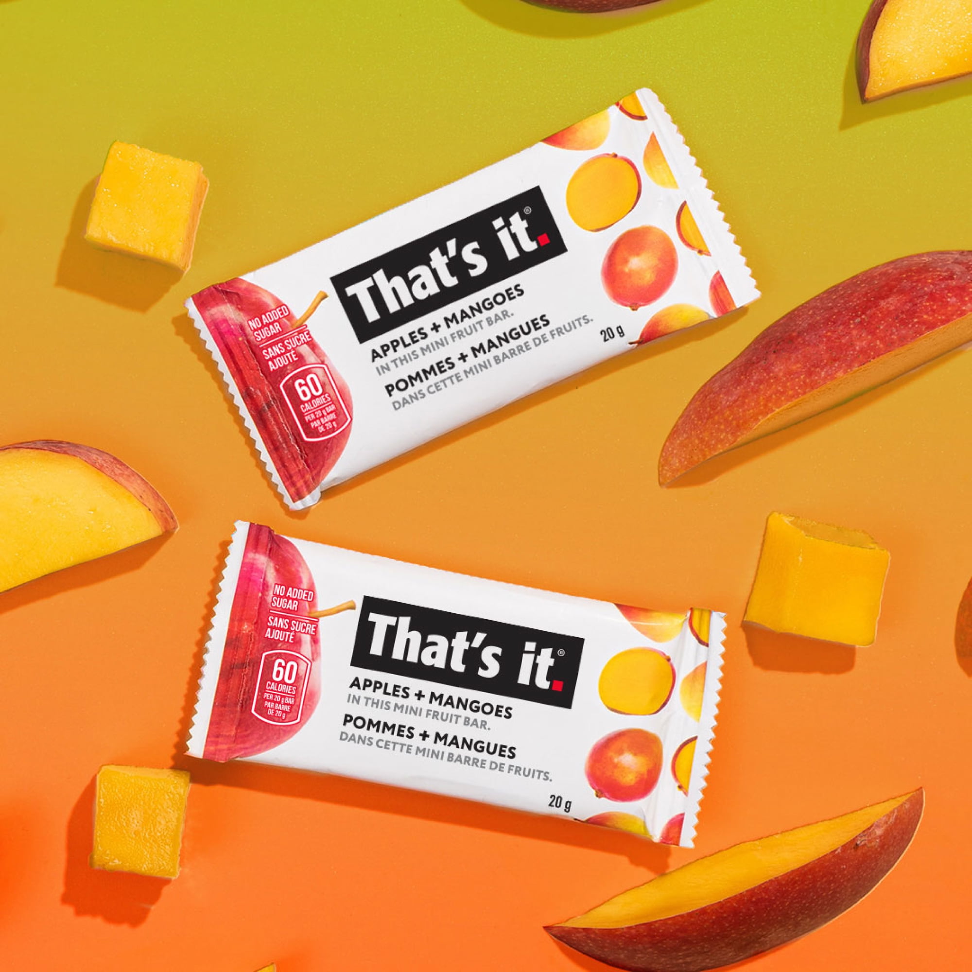 That's it. Mini Mango Fruit Bar 8 Bars 20g
