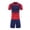Red, variant on Fnooota Boys Athletic Outfit Sets Size 14-16, Short Sleeve 2 Piece Running Summer Activewear Clothing Sets Blue Size 14-16